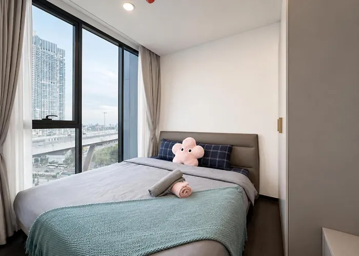 1br High Floor Partial River View 公寓 *